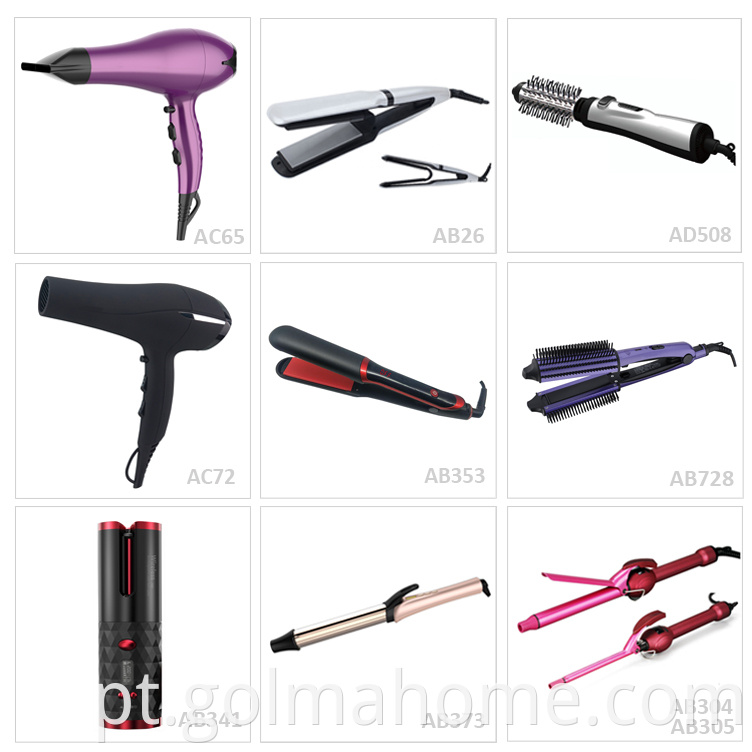 Novo estilo secador de cabelo infravermelho para salão de beleza profissional Secagem rápida e baixo ruído Alumínio 1800W DC Motor Hair Blower